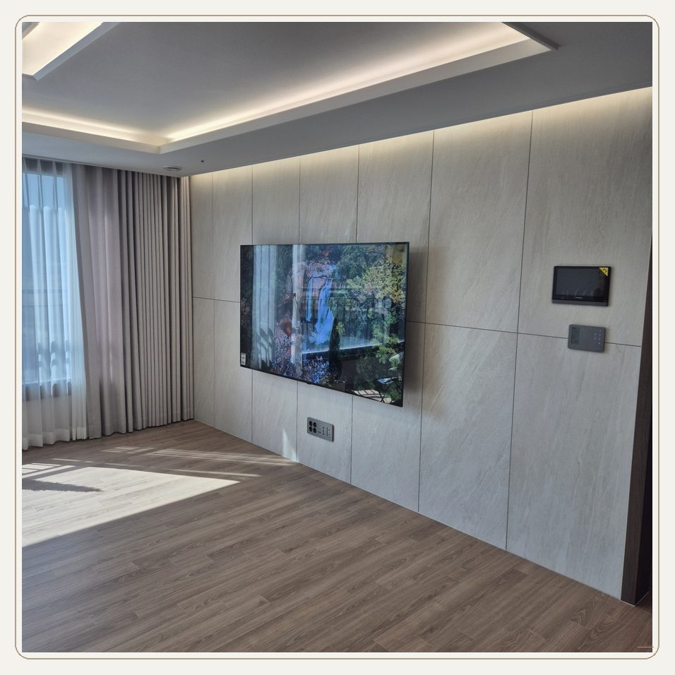 연희동 벽걸이TV